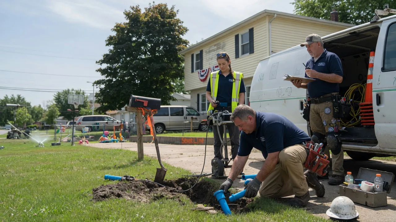 Slab Leak Repair in Lincoln Park, MI near me